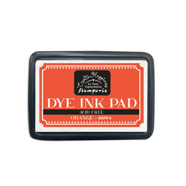 Stamperia Dye Ink Pad, Create Happiness by Vicky Papaioannou, Orange