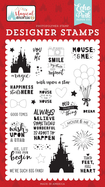 Echo Park Paper, Magical Adventure 2 Collection, Clear Stamps, Our Favorite Thing