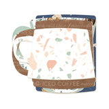 P13, Chipboard Album Base w/Papers, Coffee Break, Mix & Match