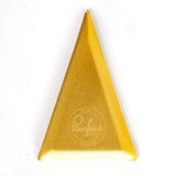 Pinkfresh Studio Essentials Triangle Brass Tray, 4"X2.5"