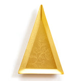 Pinkfresh Studio Essentials Triangle Brass Tray, 4"X2.5"