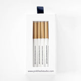 Pinkfresh Studio Essentials Blending Brush Set 6/Pkg, Detail, 1/4" Round