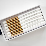 Pinkfresh Studio Essentials Blending Brush Set 6/Pkg, Detail, 1/4" Round