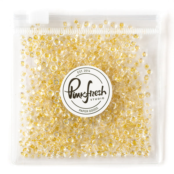 Pinkfresh Clear Drops Essentials, Clear with Gold Dust  (PF154ES)