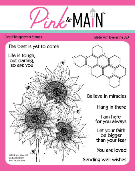 Pink and Main, Clear Stamps Set, Best Yet To Come (#PM0802)
