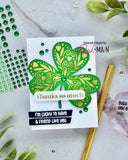 Pink & Main, Foilables Panels, Fancy Clovers (2 Designs) (PMF299)