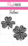 Pink & Main, Foilables Panels, Fancy Clovers (2 Designs) (PMF299)