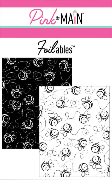 Pink & Main, Foilables® Kit, Chubby Bees (PMF340)