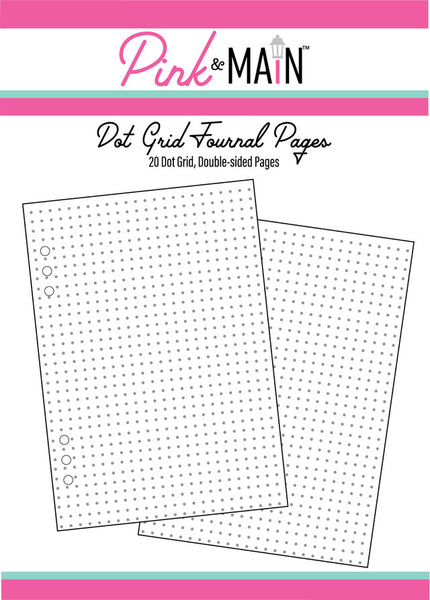 Pink & Main, Journal Pages, Dot Grid (PMP173)
