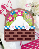 Pink & Main, Dies Set, Easter Basket Pop Up Card (PNM831)