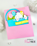 Pink & Main, Dies Set, Easter Basket Pop Up Card (PNM831)