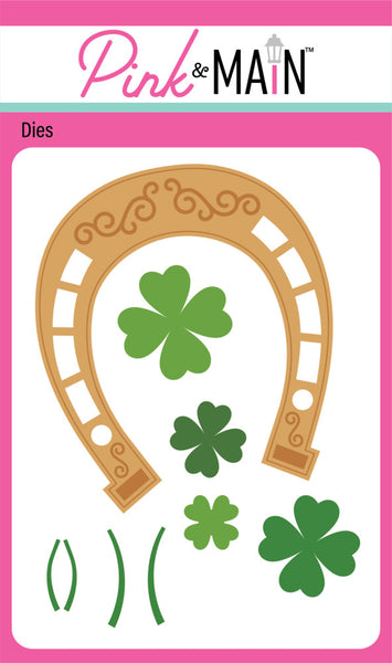 Pink & Main, Dies Set, Lucky Horseshoe (PNM842)