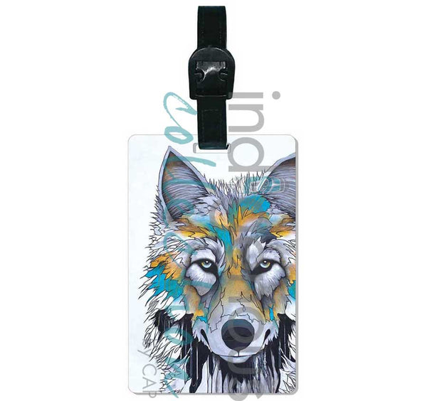Alpha Luggage Tag by Micqaela Jones