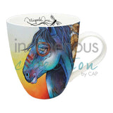 Canadian Art Prints, Indigenous Collection, Signature Mug, 18 oz., Newe Punku by Micqaela Jones
