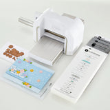 Spellbinders, Retailer Exclusive Platinum Scout Die Cutting and Embossing Machine, 3.5" Platform, Blue Mist