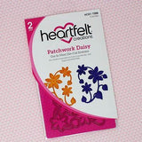 Heartfelt Creations, Patchwork Daisy Collection, Cling Stamps & Dies Set Combo, Patchwork Daisy