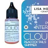 Lisa Horton Crafts, Cloud 9 Premium Dye & Pigment, Interference Ink Pad Reinker (Assorted Colors)