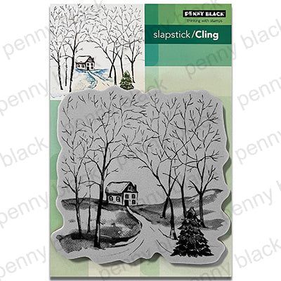 Penny Black Cling Stamps, Winter Route (40-946)