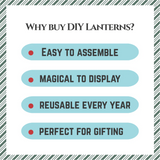 CrafTreat DIY Paper Lanterns, Penguin