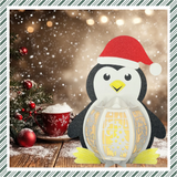 CrafTreat DIY Paper Lanterns, Penguin