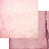 Elizabeth Crafts Double-Sided Cardstock Pack 12"X12" 12/Pkg, Petal Pink