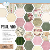 Elizabeth Crafts Double-Sided Cardstock Pack 12"X12" 12/Pkg, Petal Pink