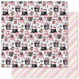 Paper Rose, 6x6 Paper Collection, Pink Halloween