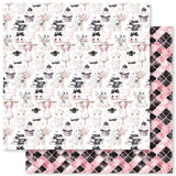 Paper Rose, 6x6 Paper Collection, Pink Halloween