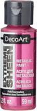 DecoArt Extreme Sheen Metallic Paint 2oz, Pink Tourmaline * (Please See Notes)