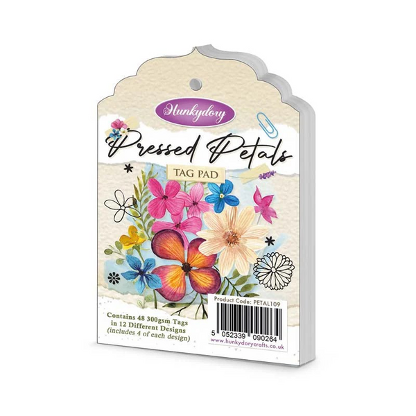 Hunkydory, Pressed Petals Tag Pad