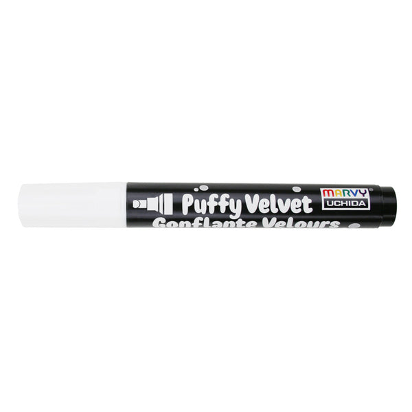 Marvy Uchida, Puffy Velvet Marker, White