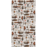 49 And Market Washi Tape Sheets, Rust And Revs