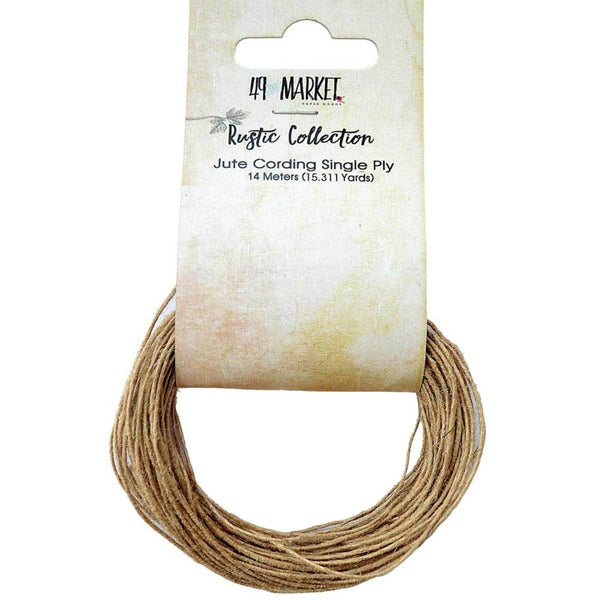 49 And Market, Rustic Collection, Jute Cording 14m, Single Ply