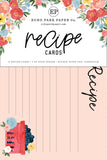 Echo Park Recipe Cards, Summer (RC106)