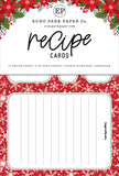 Echo Park Recipe Cards, Have A Holly Jolly Christmas (RC113)
