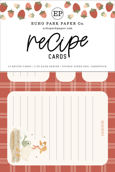 Echo Park Recipe Cards, Silly Goose (RC114)