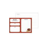 Echo Park Recipe Cards, Chickens (RC118)
