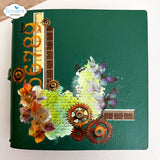Elizabeth Craft, Art Journal Specials by Devid Roodenburg, Layers of Time, Rub Ons (2368)