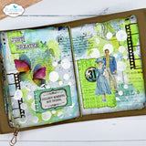 Elizabeth Craft, Art Journal Specials by Devid Roodenburg, Layers of Time, Rub Ons (2368)