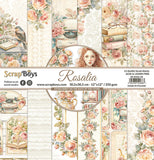 ScrapBoys, 12"x12" Double-Sided Paper Pad, Rosalia
