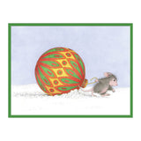 Spellbinders, House Mouse Cling Rubber Stamp, Bringing Christmas to You (RSC-016)
