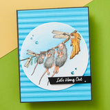 Spellbinders, House Mouse Cling Rubber Stamp, Breezy Day, Spring Has Sprung (RSC-026)