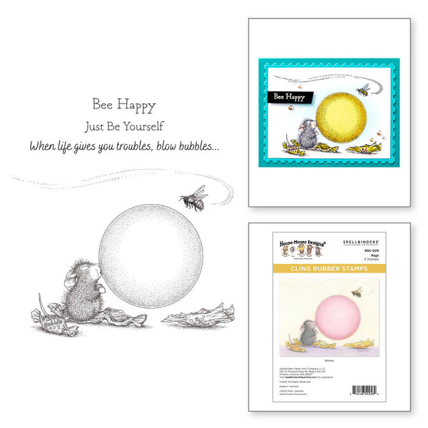 thumbnail image 2 of House Mouse Cling Rubber Stamp Paper Crafts Card Making 2 of 14
