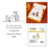 Spellbinders, House Mouse Cling Rubber Stamp, Holiday Dreams Collection, Halloween Dragon (RSC-078)