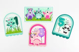 Spellbinders Etched Dies From The Monster Birthday Collection, Smart Glasses (S2-379)