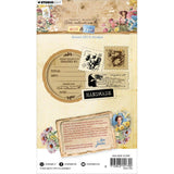Studio Light, Stamp & Die Set, Jenine's Mindful Art Collection, Wild & Free, Nr. 81, Round ATC & Stamps