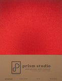 Prism Studio, 8.5x11 Whole Spectrum Glitter Cardstock, Ruby (5 sheets)