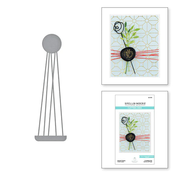 Spellbinders Cutting Die, Sealed by Spellbinders, Sealed Twine (S2-343)