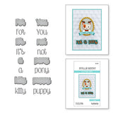 Spellbinders, Etched Die, It's Not a Puppy (S2-349)