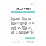Spellbinders, Etched Die, It's Not a Puppy (S2-349)